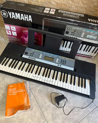 tasiera piano YAMAHA YPT-240 61 tasti nuova 55€