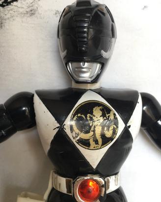 Power Rangers Zack Black Ranger 1993 Bandai Vintag