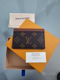 Portafogli e portatessere Louis Vuitton da uomo