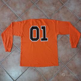 Maglia Dukes of Hazzard General Lee 01 Arancione L