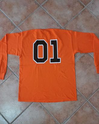 Maglia Dukes of Hazzard General Lee 01 Arancione L
