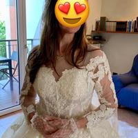 ABITO DA SPOSA NUOVO