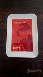 Posacenere pubblicitario Alitalia anni 70