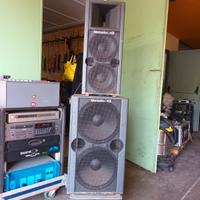 Cassa MONTARBO W20A e subwoofer 215SA amplificati