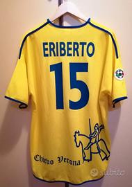 Maglia Match Worn Chievo Verona 2001/2002 Eriberto