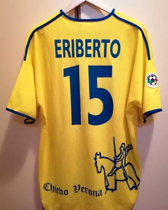 Maglia Match Worn Chievo Verona 2001/2002 Eriberto