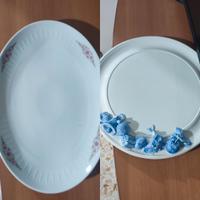 Piatti da portata in ceramica e porcellana 