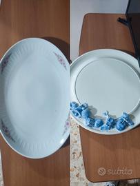 Piatti da portata in ceramica e porcellana 