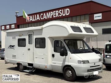 Camper Laika Ecovip 2.1K Mansardato Fiat Del 2002