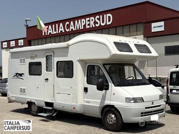 Camper Laika Ecovip 2.1K Mansardato Fiat Del 2002