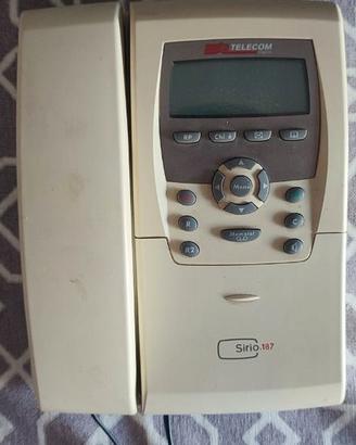 Telefono SIRIO 187 basic urmet bianco