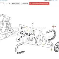 Cignhia Aprilia Scarabeo 125 AP8575042