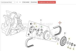 Cignhia Aprilia Scarabeo 125 AP8575042