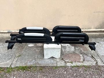 Barre Thule + 4 portasci - Audi A4 Avant