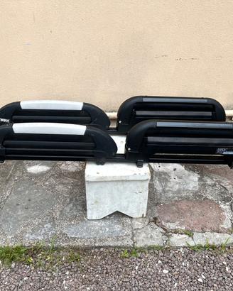 Barre Thule + 4 portasci - Audi A4 Avant