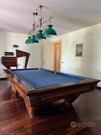 Biliardo in legno Longoni