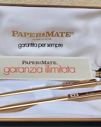 Set Paper Mate Oro Vintage - Personalizzato ENRICO