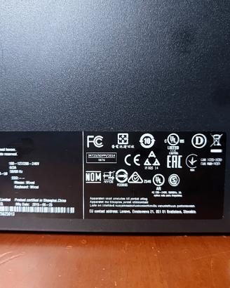 computer fisso Lenovo i7 