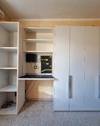 Armadio da Ufficio con piano da lavoro