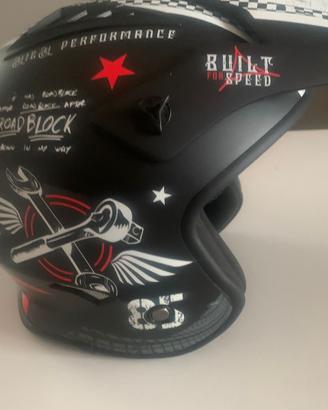 Casco da moto di taglia M