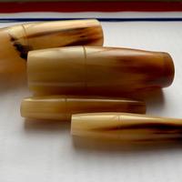 Manopole Corno naturale NUOVE bicicletta