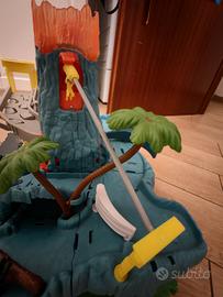 Pista Matchbox - Fuga dal Vulcano Playset