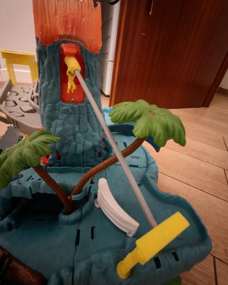 Pista Matchbox - Fuga dal Vulcano Playset