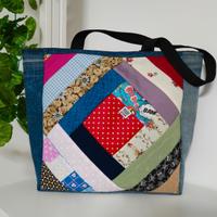 Borsa Tote in stile patchwork