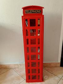 Colonna porta CD - DVD telephone rossa