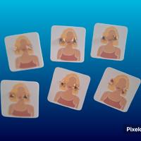 12 paia di orecchini donna