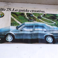 Telone pubblicitario Alfa Romeo 75