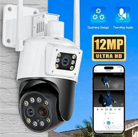 Telecamera wifi doppia lente (PTZ)