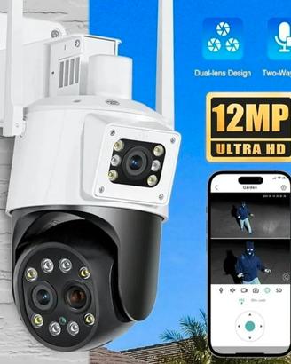 Telecamera wifi doppia lente (PTZ)