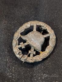 Distintivo tedesco feriti di guerra ww1 RARO!