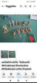 soldatini airfix Tedeschi africakorps 