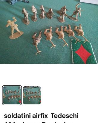 soldatini airfix Tedeschi africakorps 