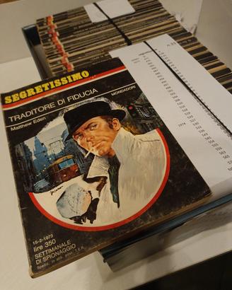 n.33 gialli segretissimo anno 1973/1974