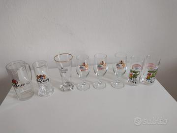 Bicchieri Birra Moretti, Tuborg, Paulaneer e Austr