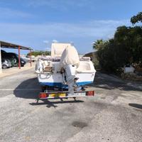 Bluline + Suzuki 150 + carrello