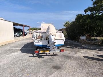 Bluline + Suzuki 150 + carrello