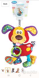 Playgro 720109 - Cagnolino di peluche da manipolar