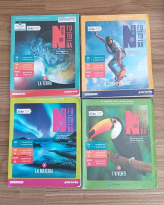 Libri Scienze Medie - Natura Futura ( A, B, C, D)
