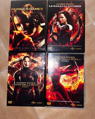 Hunger Games dvd saga completa