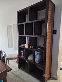 Mobile libreria stile etnico