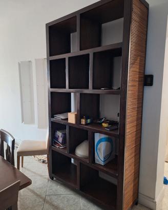 Mobile libreria stile etnico