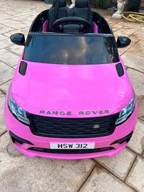 Auto elettrica rosa - Range Rover Velar