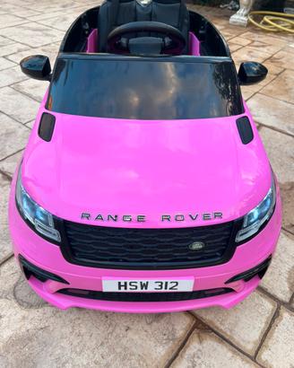Auto elettrica rosa - Range Rover Velar