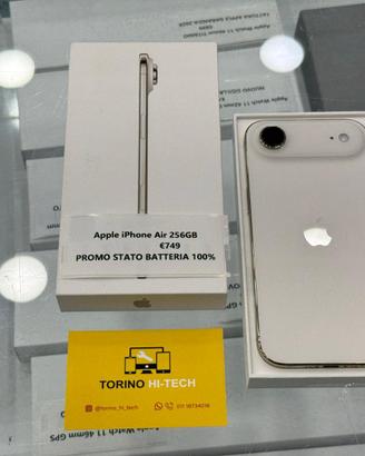 Apple iPhone Air 256GB - BATTERIA 100%