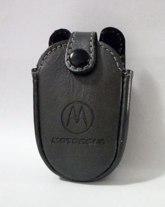 Custodia in pelle originale per Motorola V220