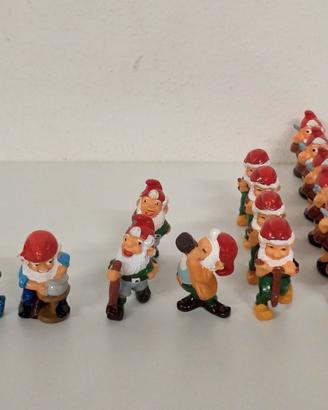 Gnomi Burloni - Kinder - 17 Pezzi